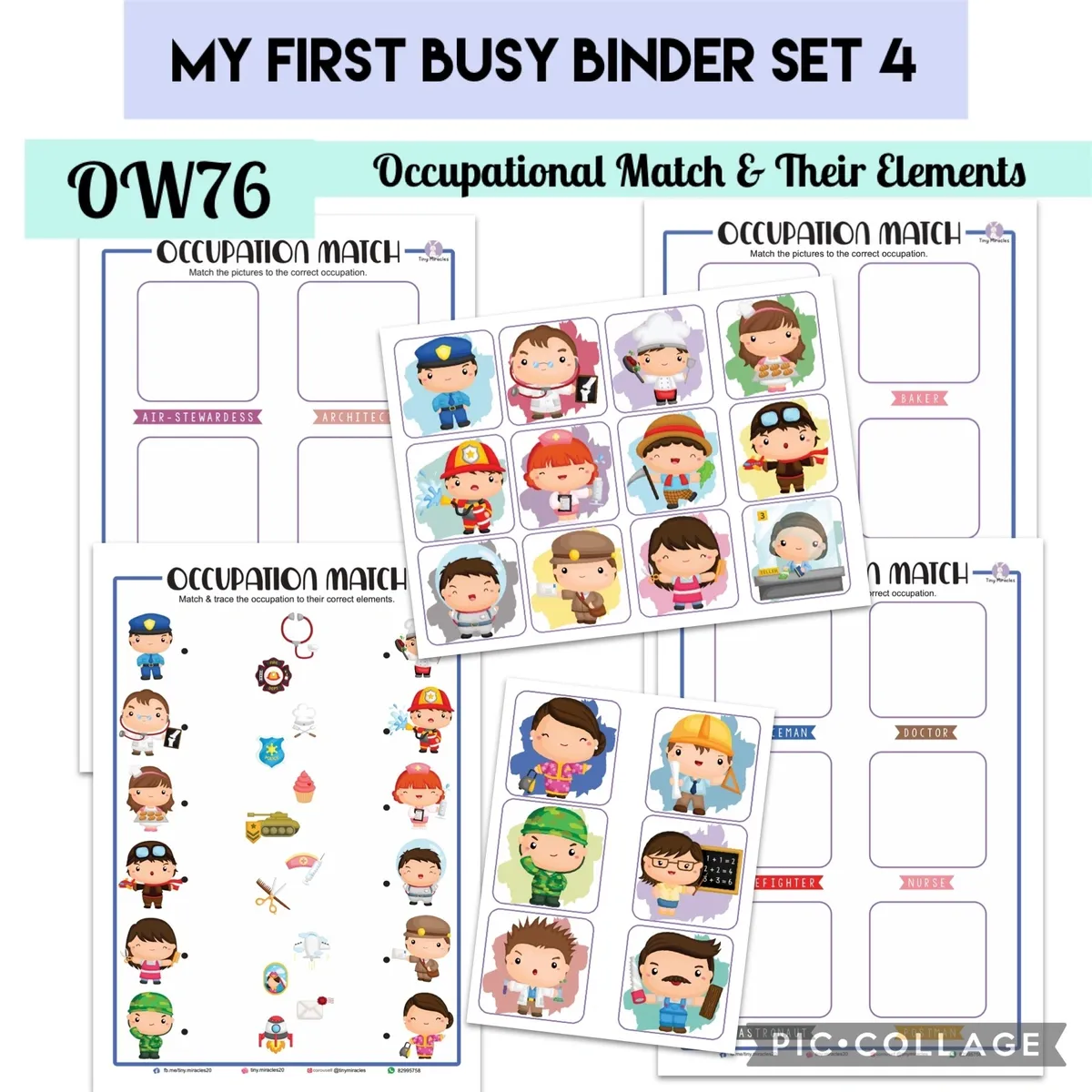 My First Busy Binder Set 4