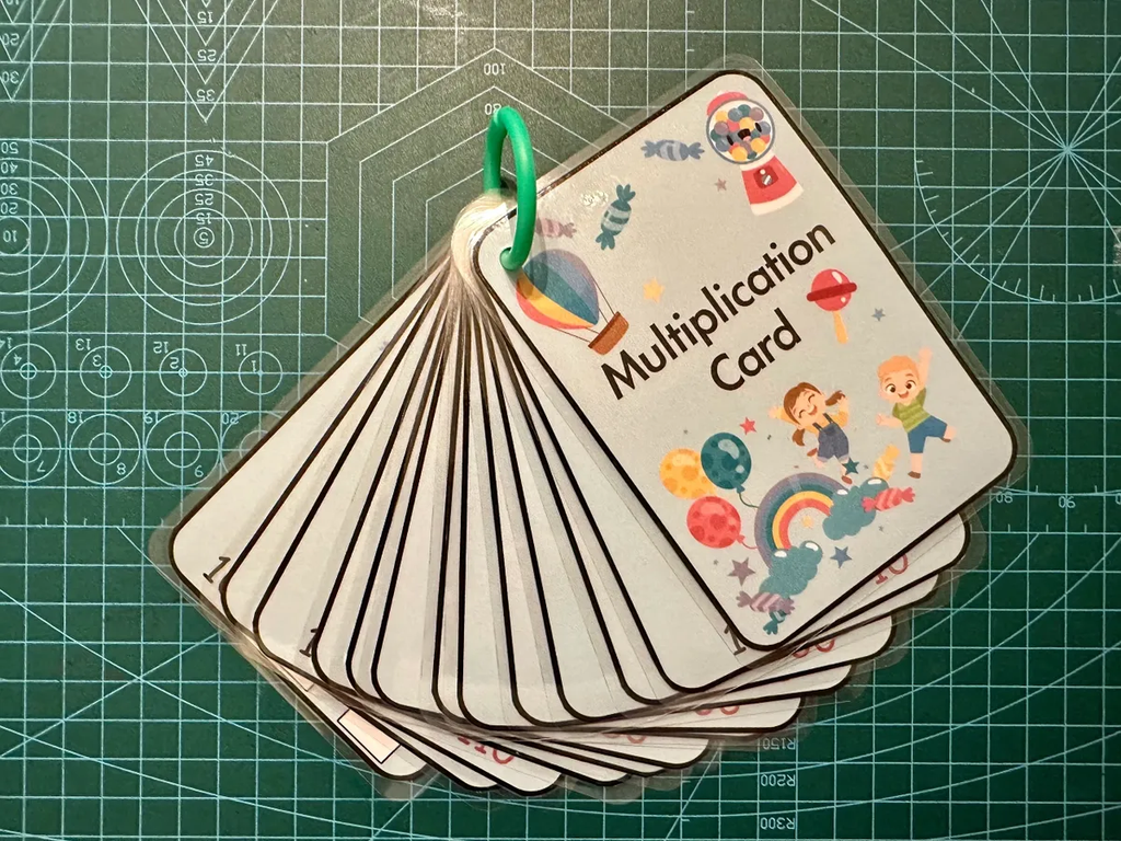 Multiplication Booklet (Flash Card)