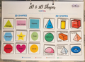 Math - 2D & 3D Shapes Sorting