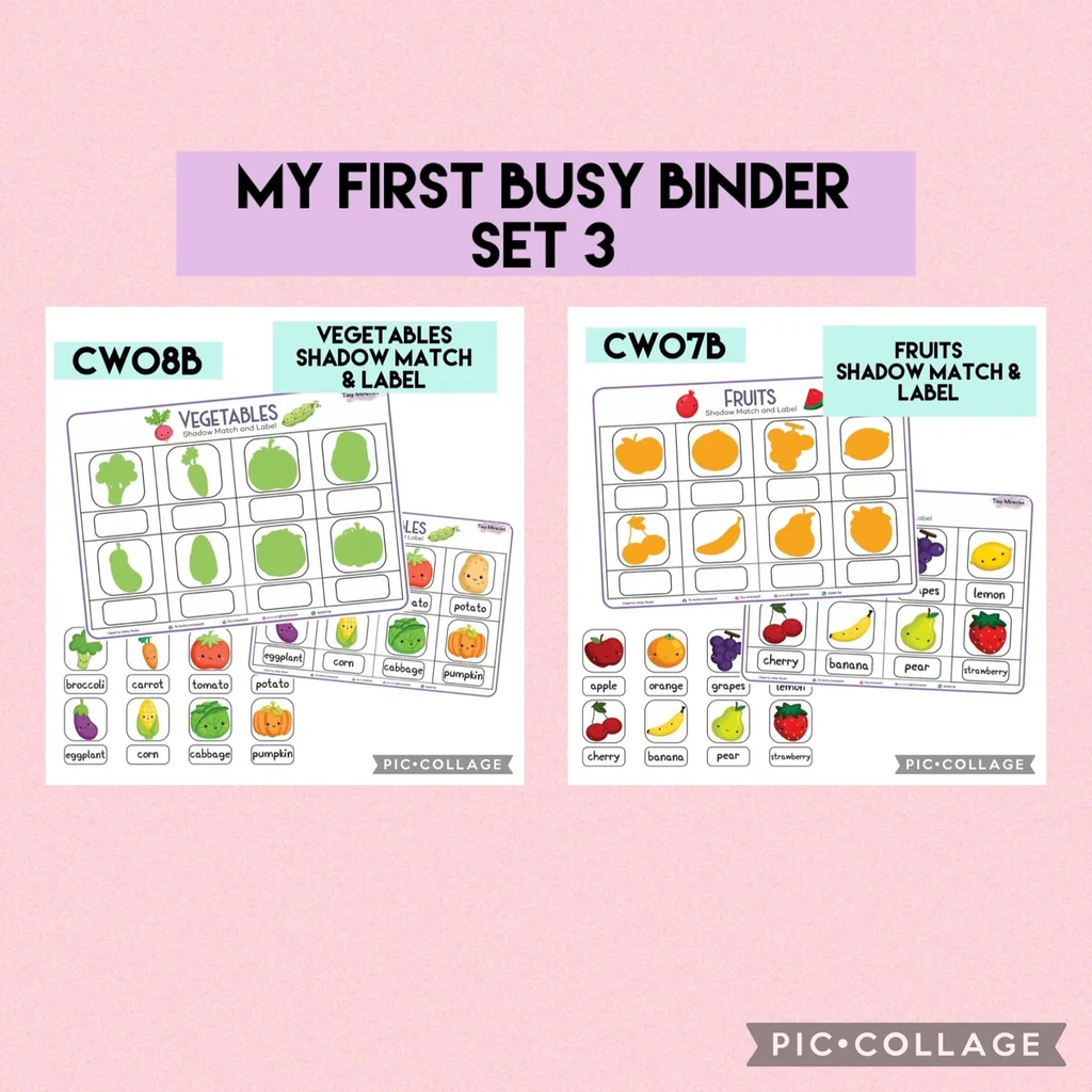 My First Busy Binder Set 3