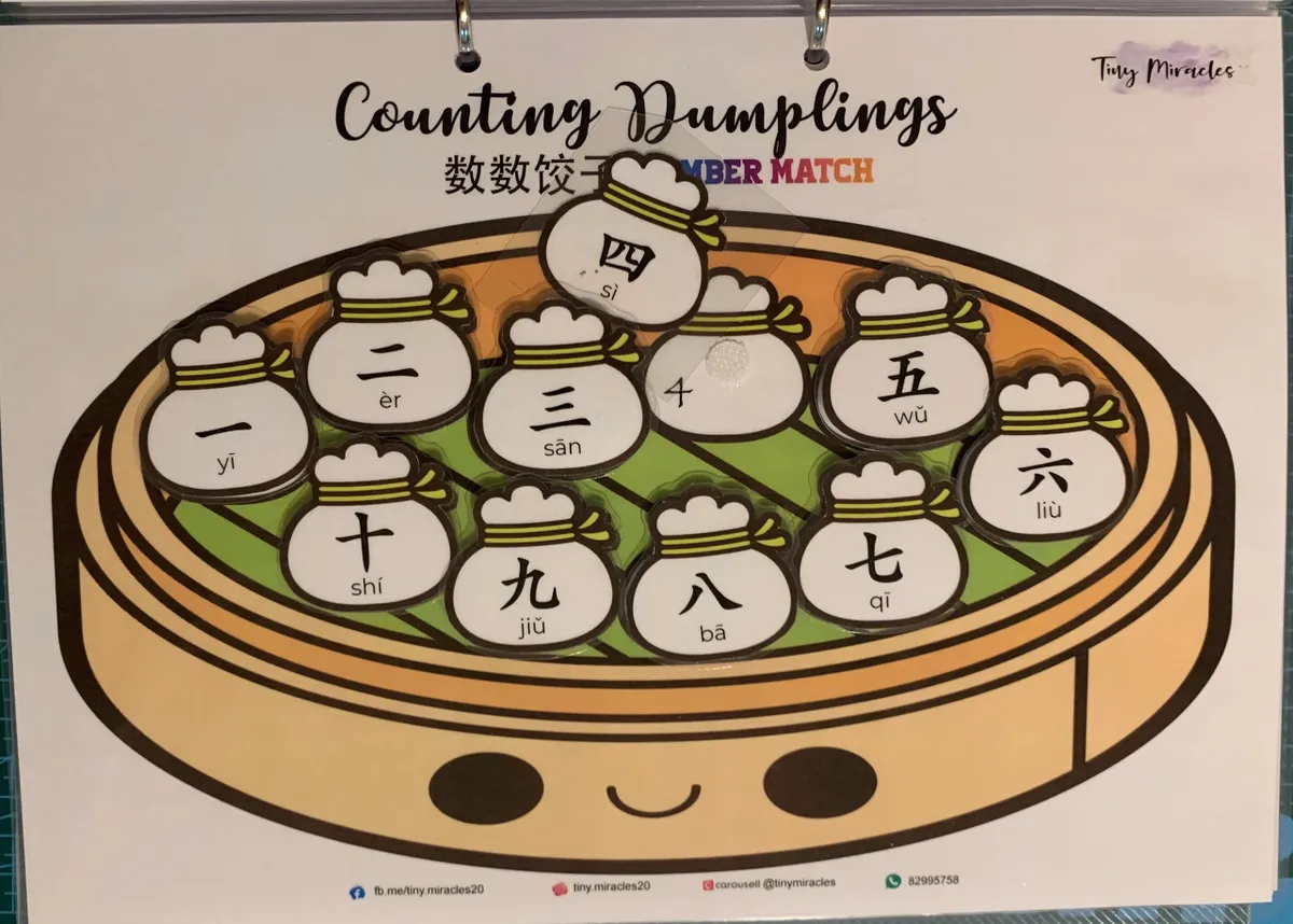 Counting Dumplings Number Match (Chinese Only)