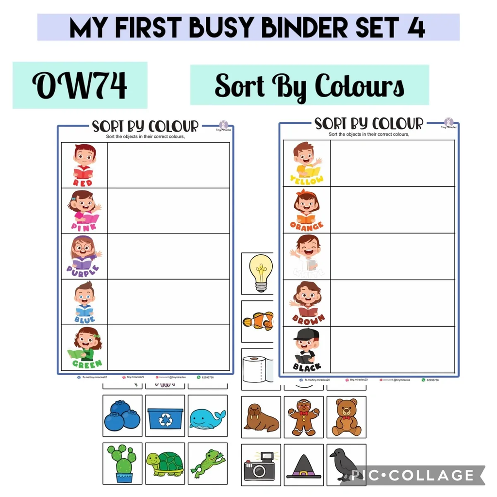 My First Busy Binder Set 4
