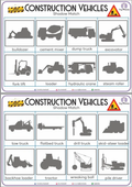 Construction Vehicles Shadow Match