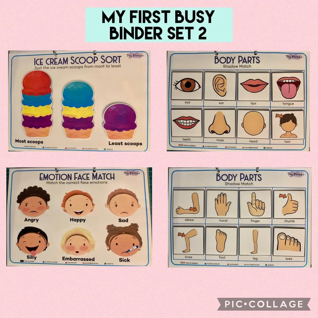 My First Busy Binder Set 2