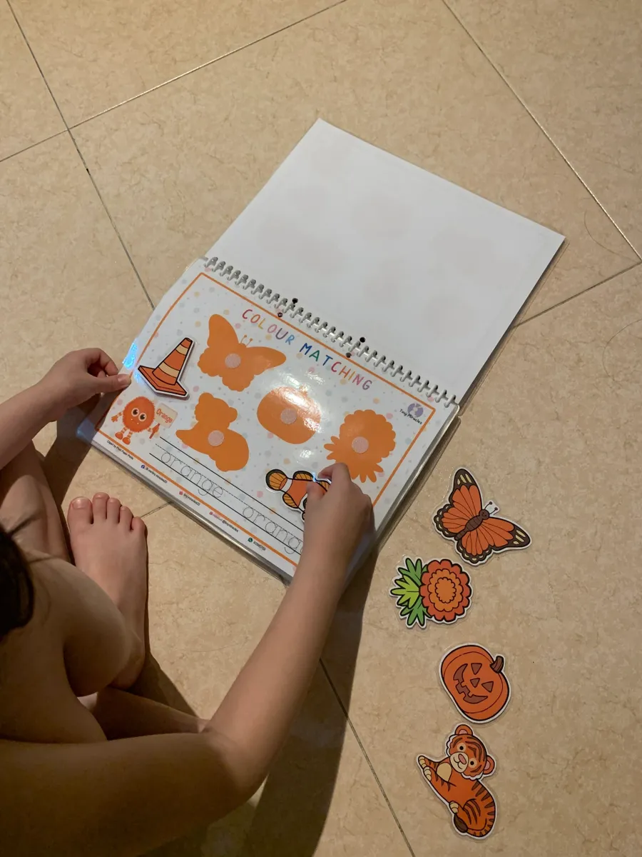 Colour Busy Book | Fun Hands-On Colour Learning for Toddlers