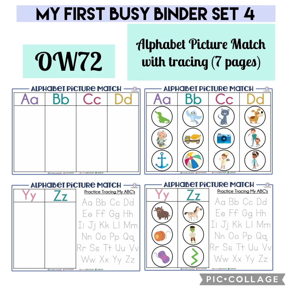 My First Busy Binder Set 4