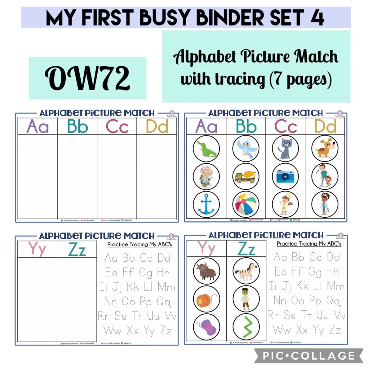 My First Busy Binder Set 4
