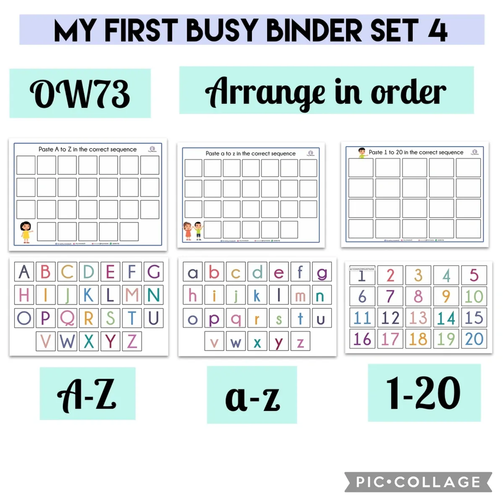My First Busy Binder Set 4