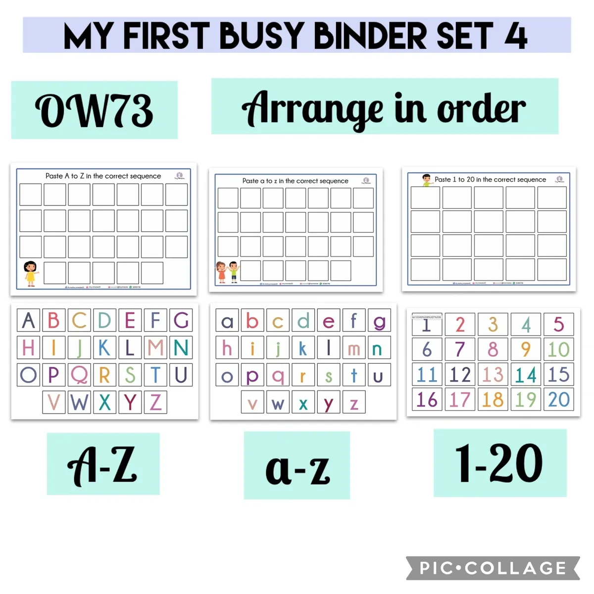 My First Busy Binder Set 4