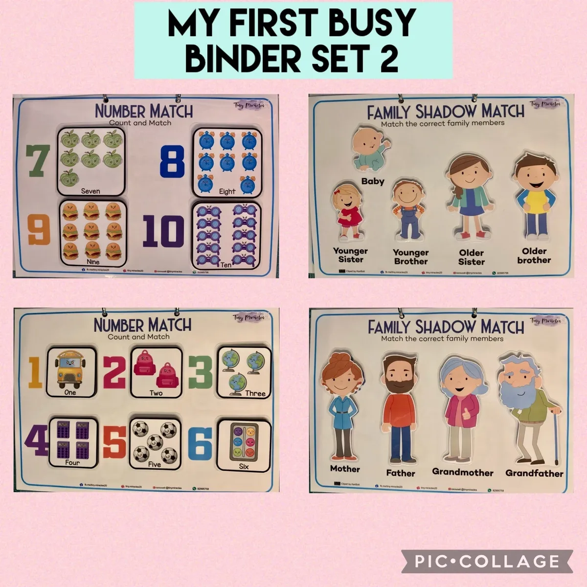 My First Busy Binder Set 2