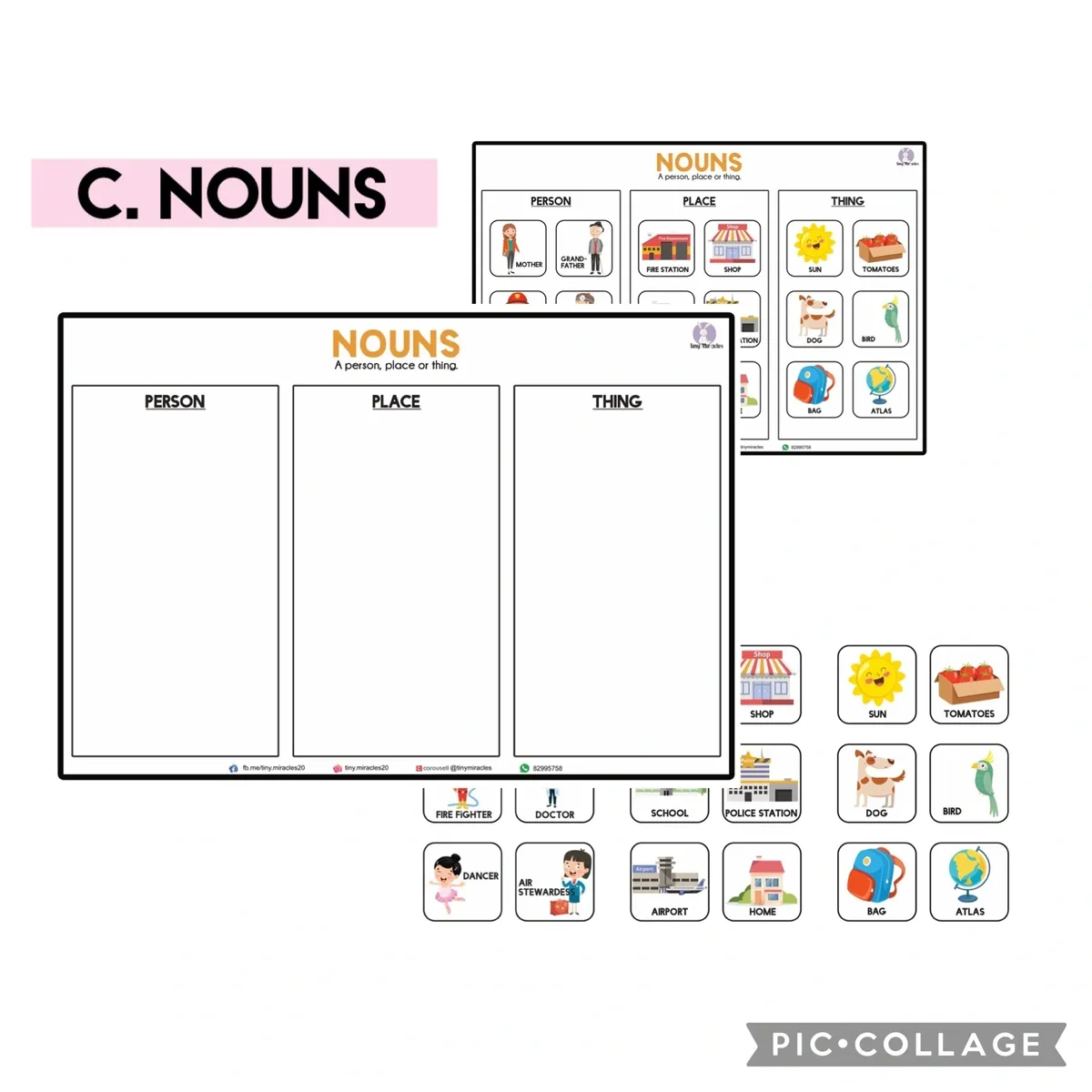 Parts of Speech (English Language) Activity Bundle