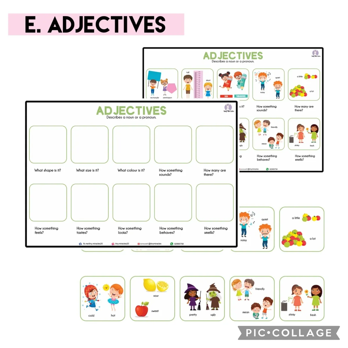 Parts of Speech (English Language) Activity Bundle