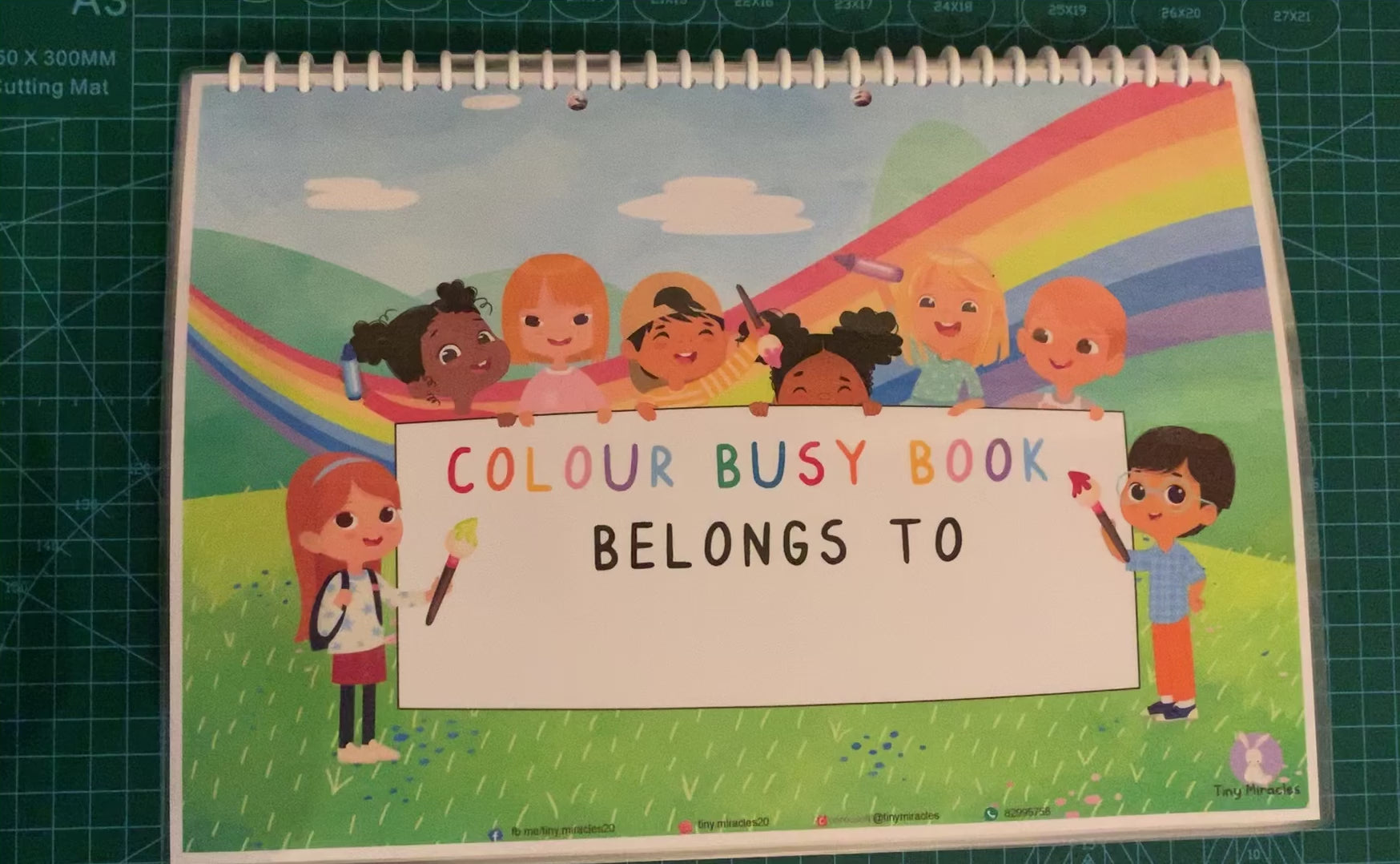 Colour Busy Book | Fun Hands-On Colour Learning for Toddlers
