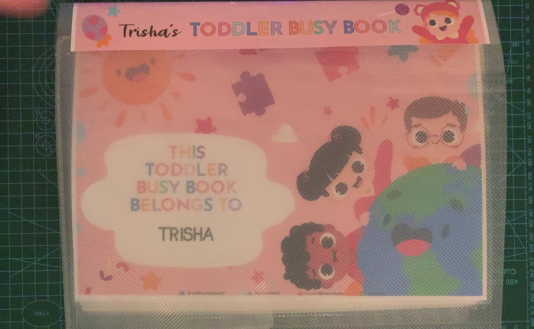 Toddler Busy Book