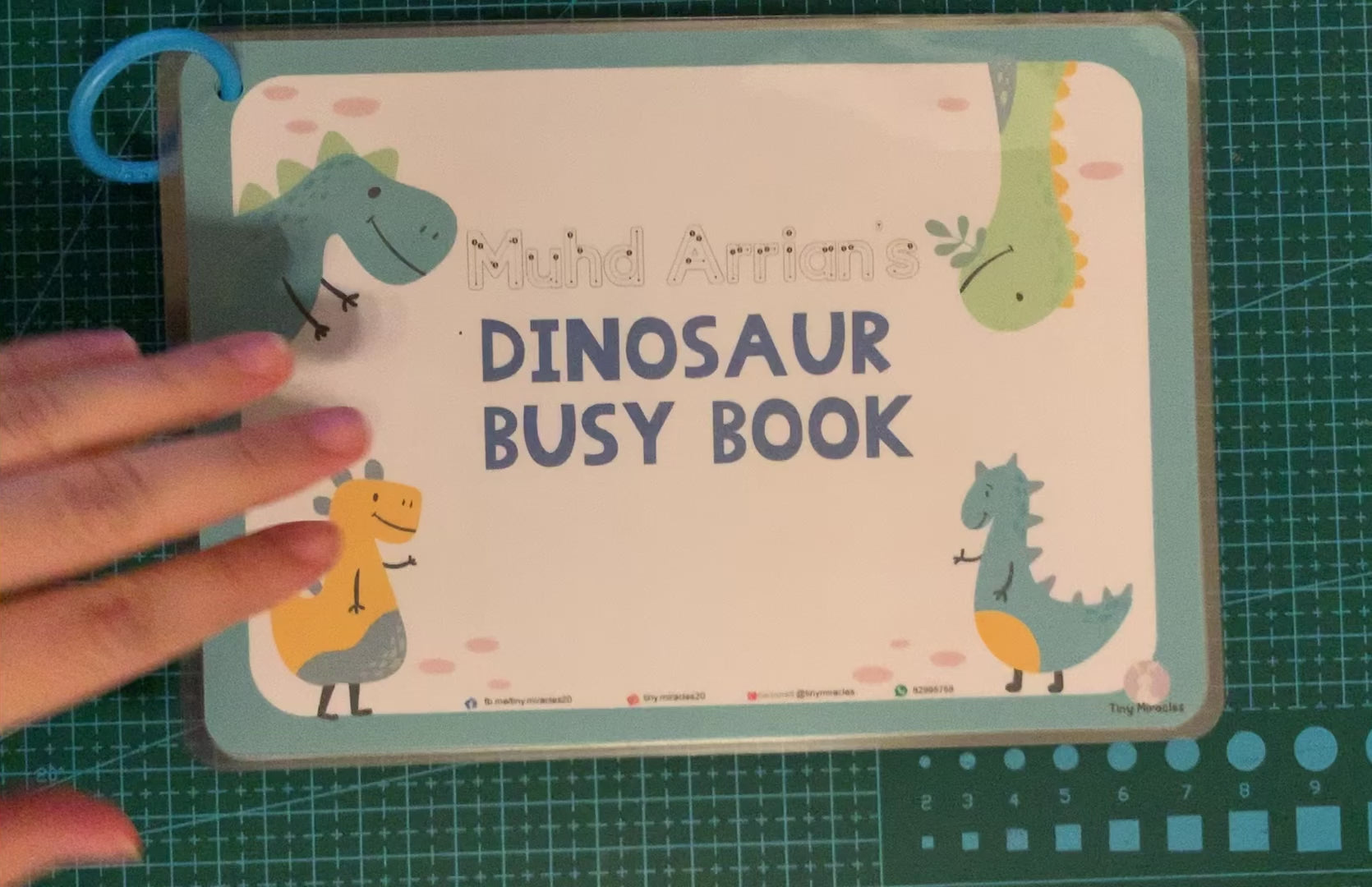 A5 Themed Busy Book (Goodie Bag/Party Favours Activity)