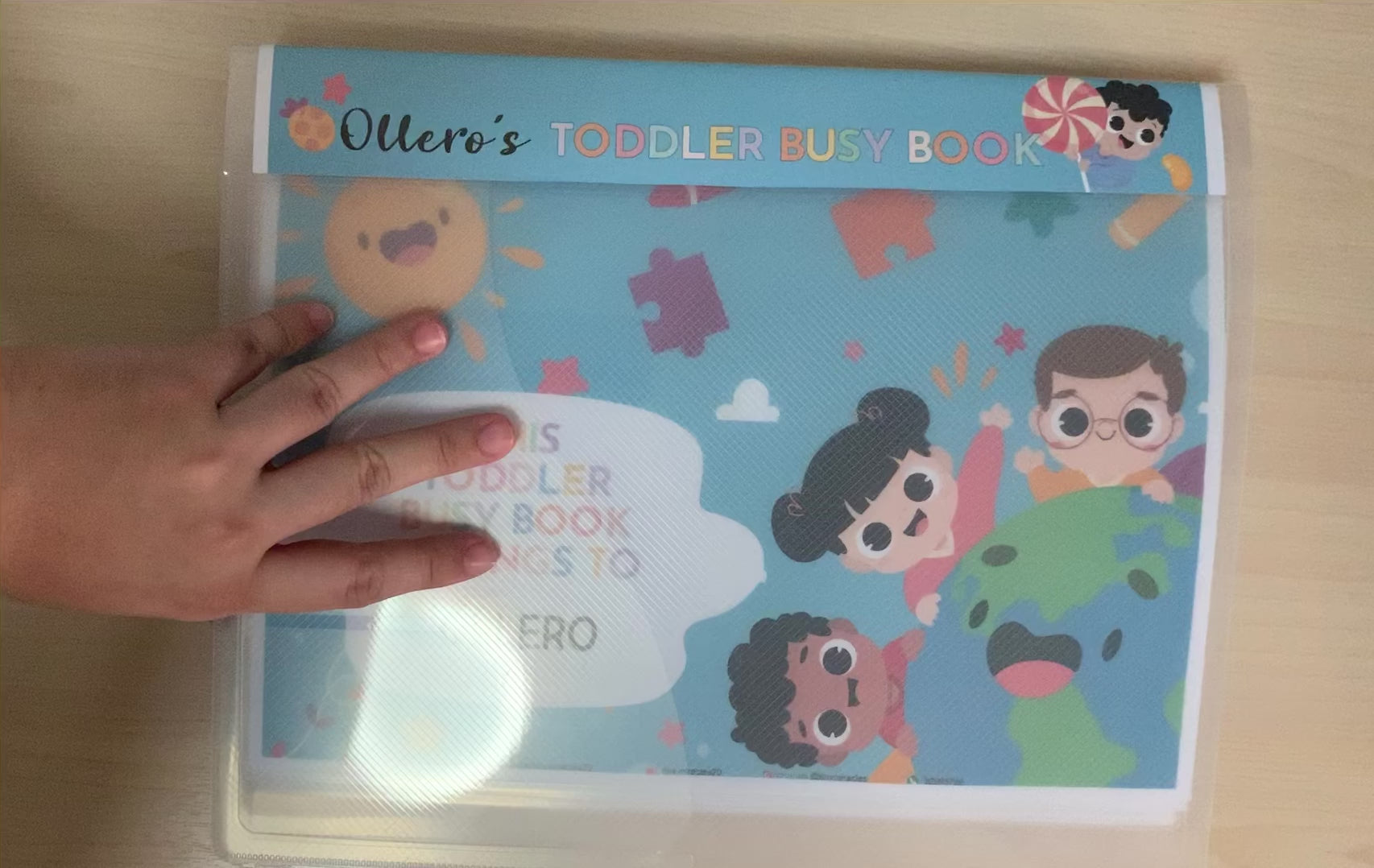 Toddler Busy Book