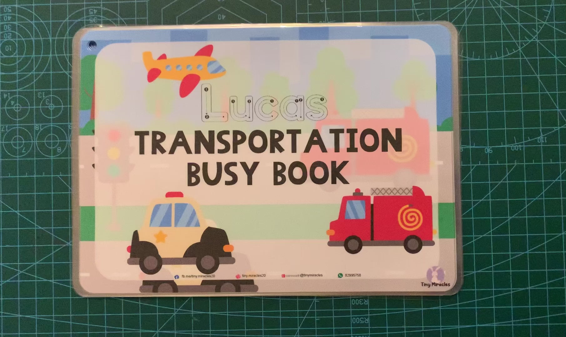 A5 Themed Busy Book (Goodie Bag/Party Favours Activity)