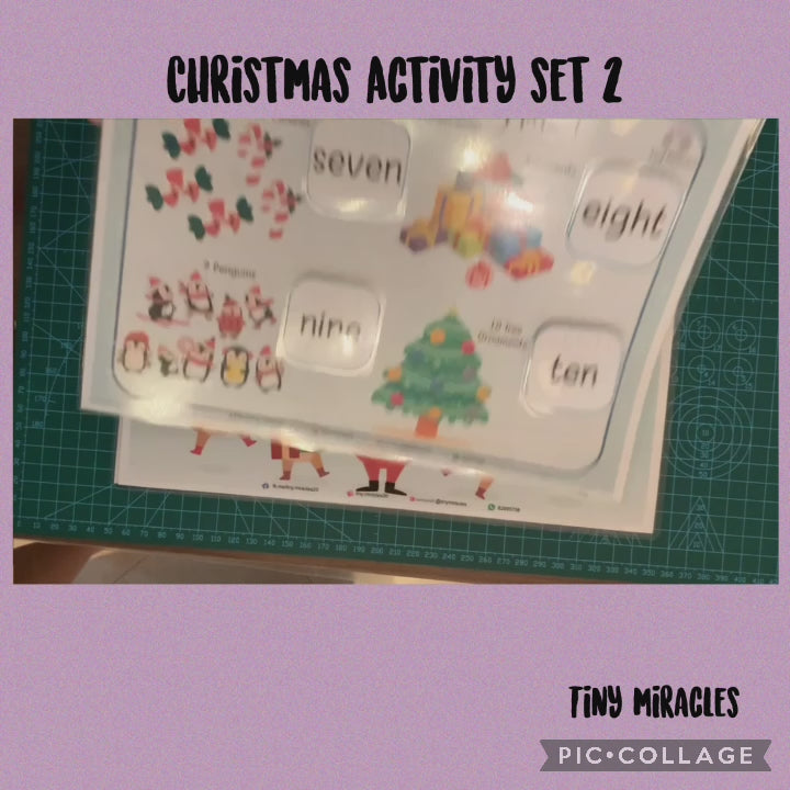 Christmas Learning Activity Set 2