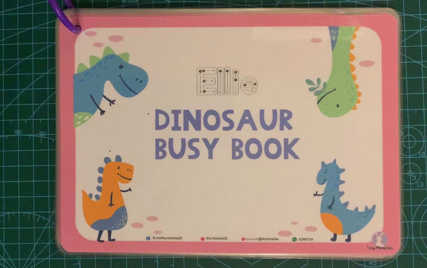 A5 Themed Busy Book (Goodie Bag/Party Favours Activity)