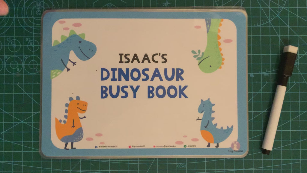 A5 Themed Busy Book (Goodie Bag/Party Favours Activity)