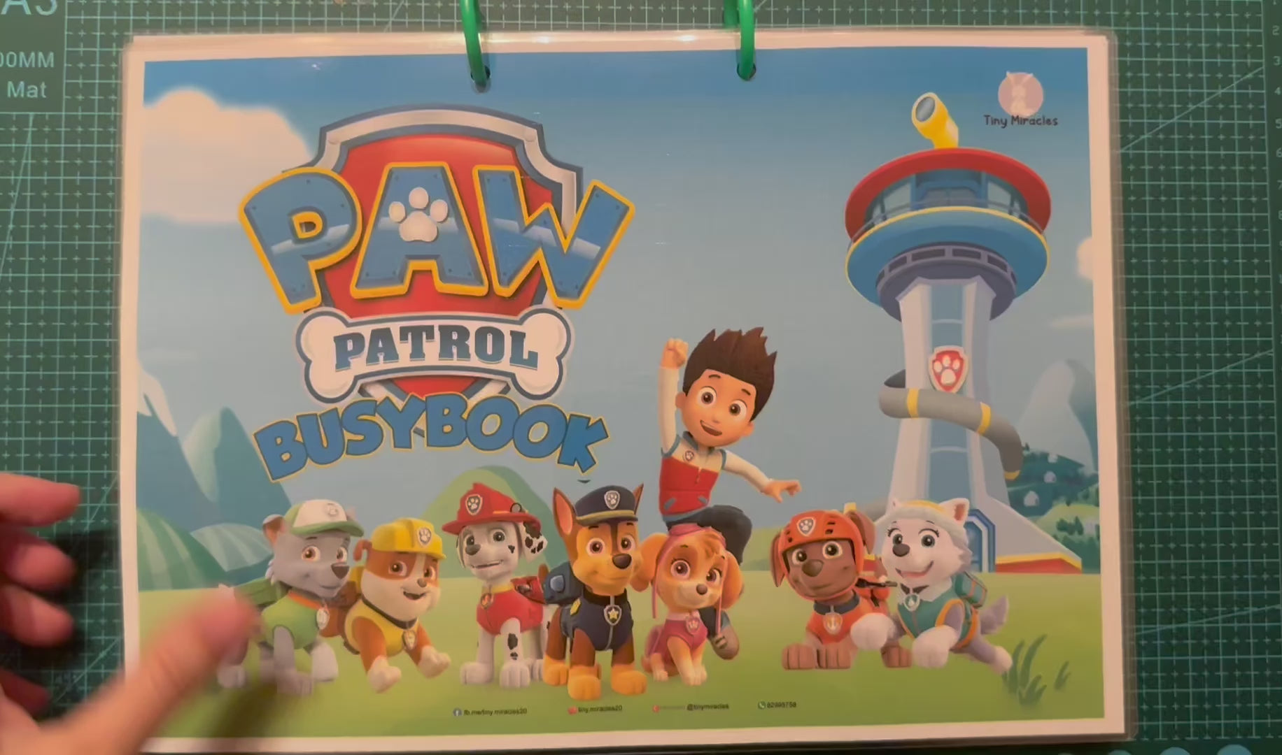 Paw Patrol Busy Book | Interactive Learning Activity Binder for Kids