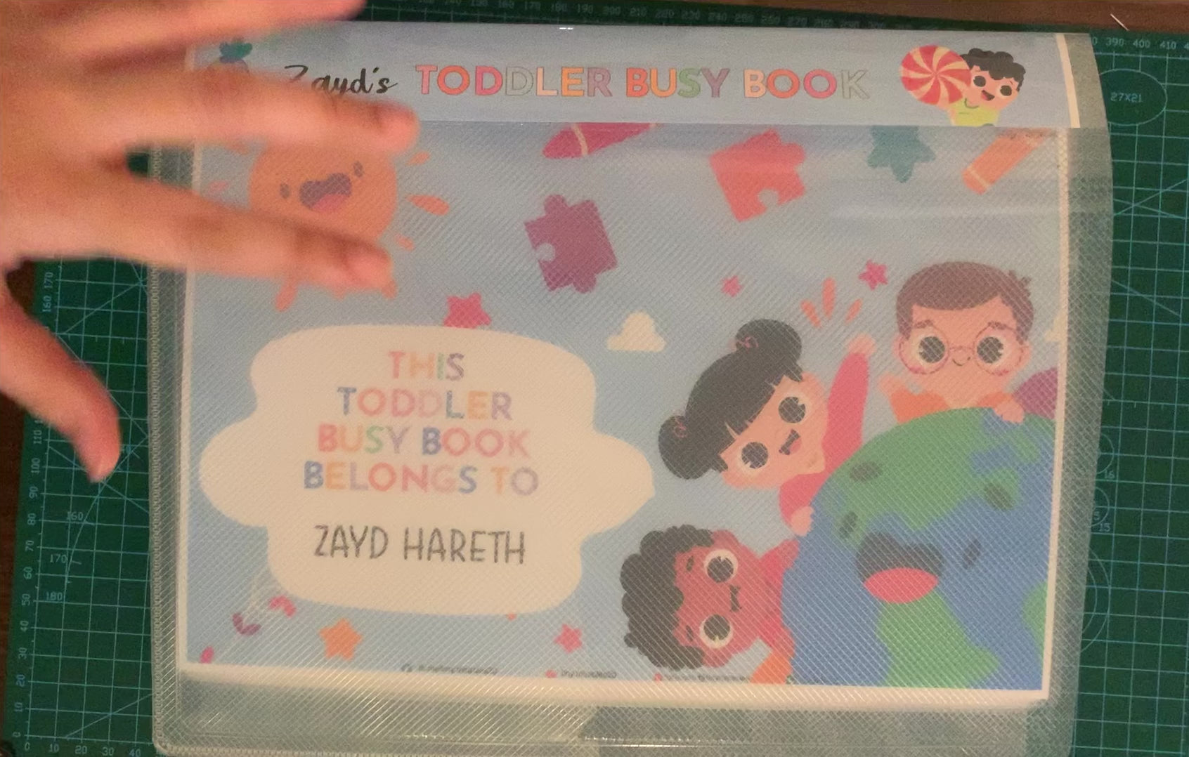 Toddler Busy Book